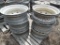 (6) 24.5 ALUMINIUM SEMI TRUCK WHEELS