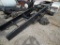 SINGLE AXLE SPRING RIDE FRAME CUTOFF