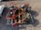 LOT OF SEWER ROTERS AND PAINT GUN