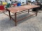 4' X 8' METAL SHOP WORK TABLE