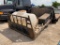 9' PICKUP TRUCK FLATBED W/LIFT GATE, 325 GALLON POLY WATER TANK