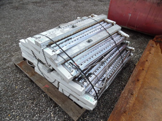 LOT OF OVERHEAD HANGING LIGHT FIXTURES