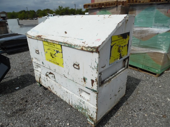 ROLLING 5' X 30" METAL JOB BOX