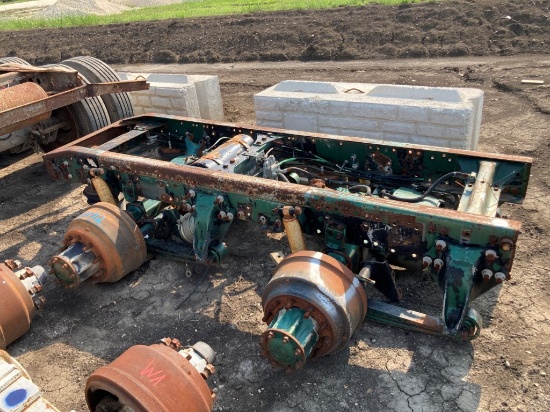 FREIGHTLINER TANDEM AXLE MODEL 20145 RATIO 3.07 FRAME CUTOFF