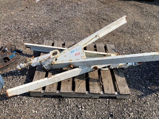 (2) BUMPER PULL TRAILER TONGUES