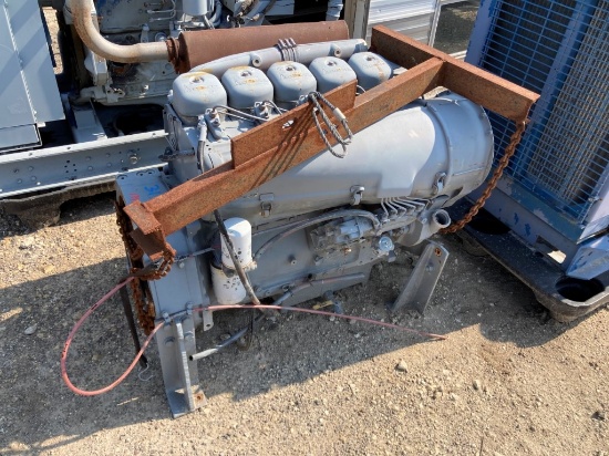 DEUTZ 5 CYL AIR COOLED DIESEL, HOLE IN THE BLOCK