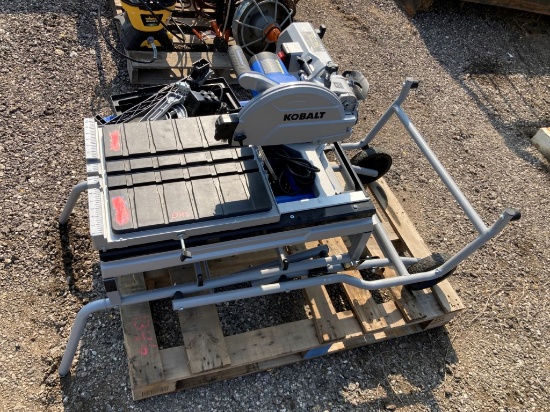 UNUSED KOBALT TABLE SAW