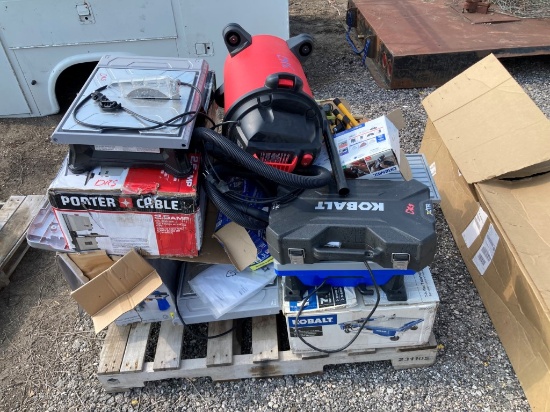 LOT OF ASSORTED SHOP TOOLS