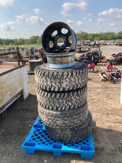 LOT OF 18" TIRES/WHEELS