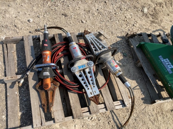 (3) JAWS OF LIFE SHEARS