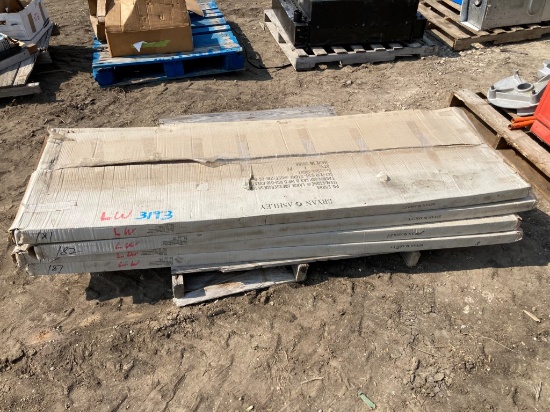 (4) LARGE MARBLE DRESSER/COUNTER TOP