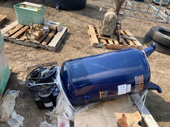 UNUSED DAMAGED SHOP ELECTRIC AIR COMPRESSOR