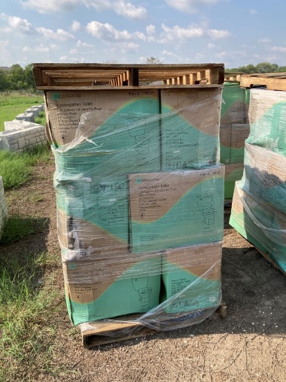 (9) PALLET OF SEASONS KINDERGARTEN TOILETS