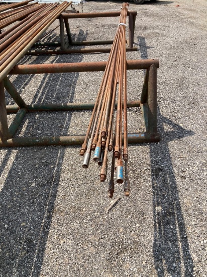 LOT OF ASSORTED SUCKER RODS