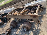 TRAILER TANDEM AXLE W/AIR BAGS FRAME CUTOFF