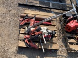 LOT OF HILTI GX 120 NAIL GUNS & GAS POWERED CONCRETE ROLLER