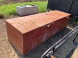 STEEL 3' X 10' TOOL/STORAGE BOX