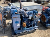 CUMMINS 4 CYL DIESEL ENGINE, HOLE IN THE BLOCK