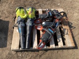 ASSORTED GAS CHAINSAWS & BLOWERS