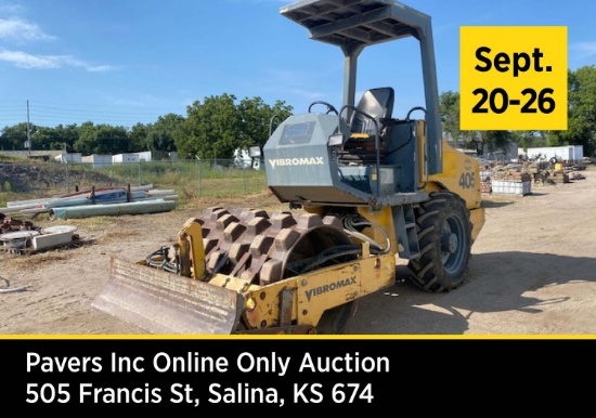 Pavers Inc Online Only Auction