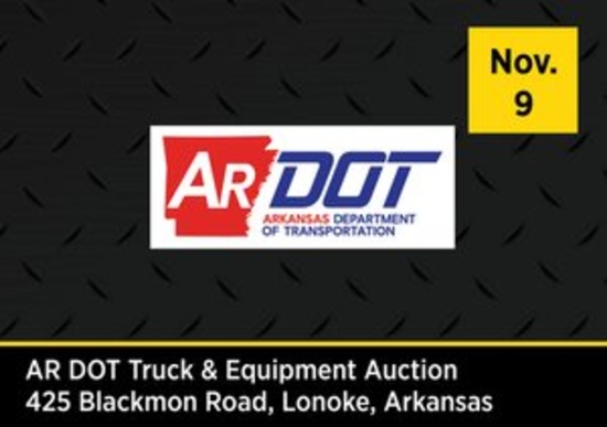 ArDOT Truck and Equipment Auction