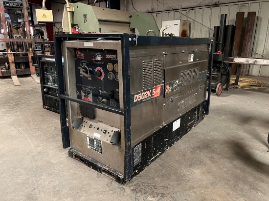 RED-D-ARC D502K PORTABLE WELDER, 848+ hrs,  5+4,CC/CV DC,