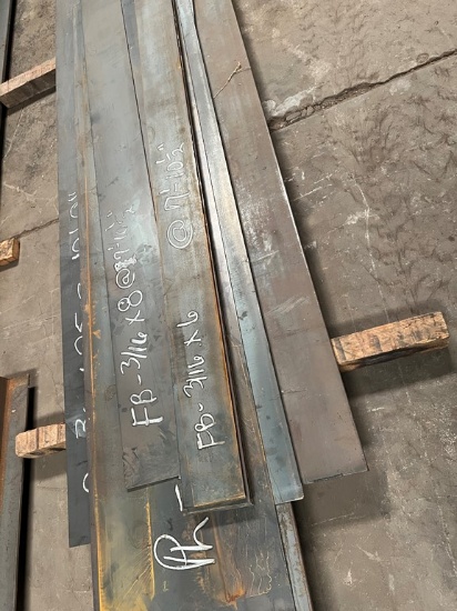 LOT OF FLAT METAL
