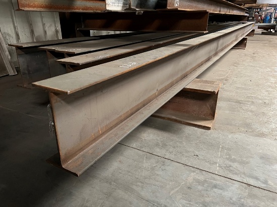 (5) I-BEAMS,  6-1/2" X 12" X 40'
