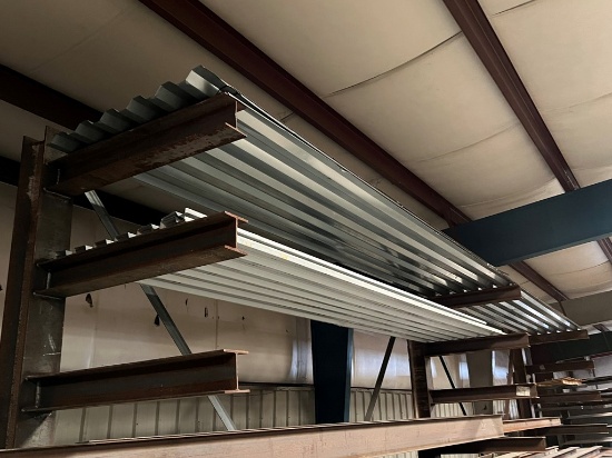 (2) LOTS OF METAL SHEETING