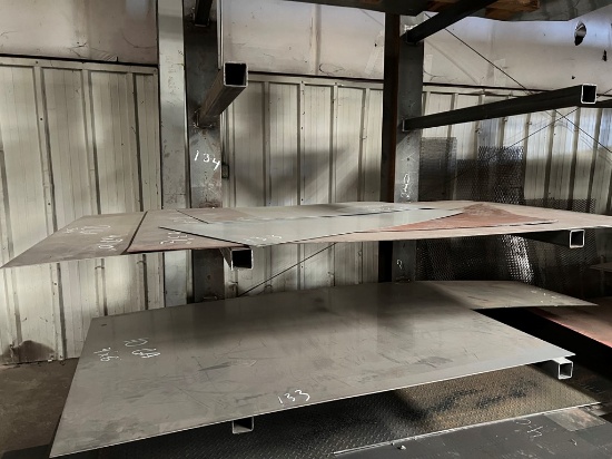 (3) LOTS OF STAINLESS FLAT METAL