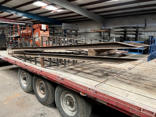 (2) TRAILER RAMPS,  12'