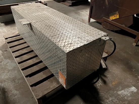 ALUMINUM AUXILIARY FUEL TANK,  66-GALLON