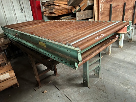 ROLLER CONVEYOR,  (3) SECTIONS