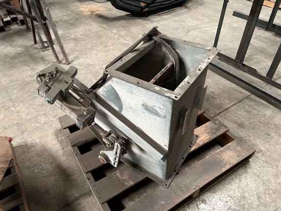 DCL FLAT BLADE DIVERTER VALVE,  6" X 12"