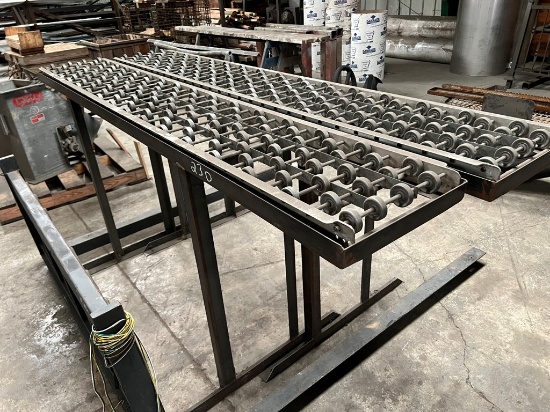 (2) CONVEYOR ROLLERS