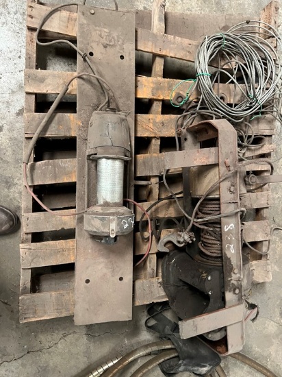 (2) CABLE WINCHES