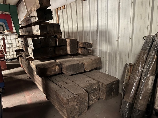 LOT OF LARGE TIMBERS