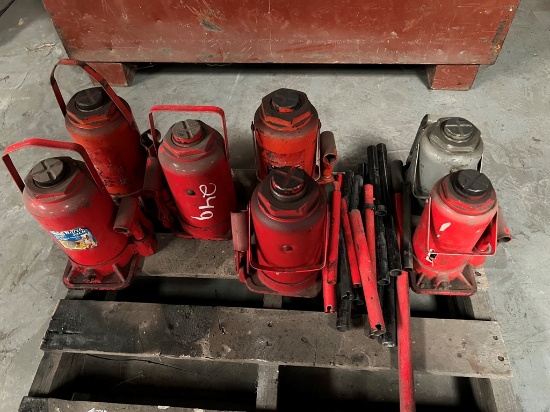 (7) BOTTLE JACKS