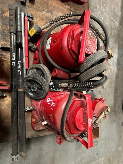 (2) LARGE BOTTLE JACKS