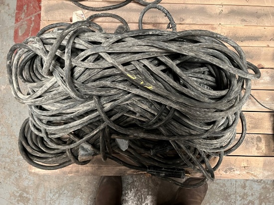 (4) WELDING LEADS