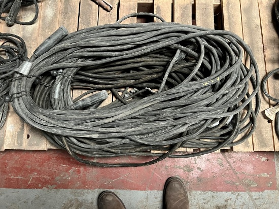 (4) WELDING LEADS