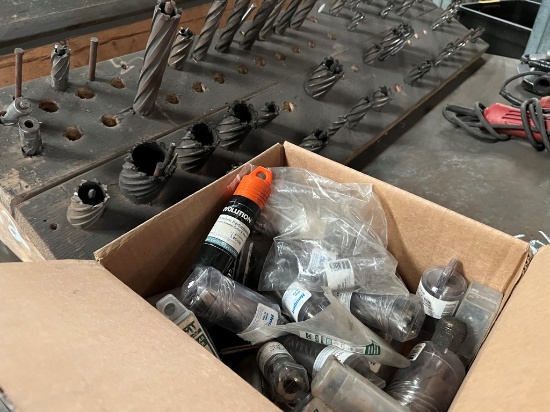 LOT OF CUTTER BITS & PILOT PINS