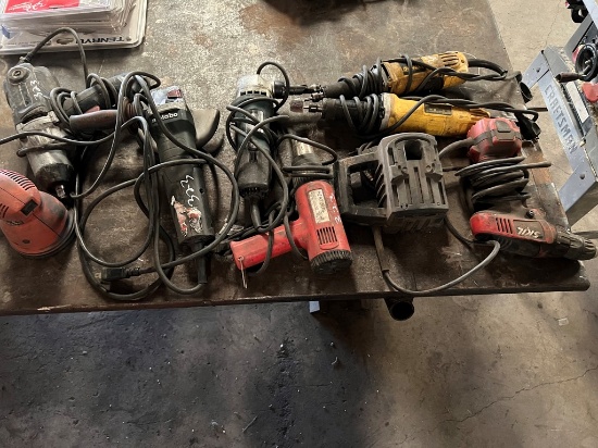 LOT OF POWER TOOLS