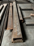 LOT WITH I-BEAM, SQUARE TUBING,  & MISCELLANEOUS METAL