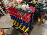 ROLL AROUND BOLT BIN  WITH CONTENTS