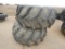 (2) 28L-26 COMBINE TIRES & WHEELS