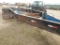 SHOPBUILT SPRAY RIG TRANSPORT TRAILER,  PINTLE HITCH, 35', TANDEM AXLE, DUA