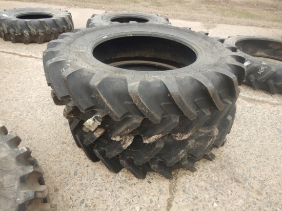 (2) 380/85R30 TRACTOR TIRES  **NEW**