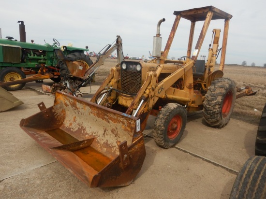 "CASE 580 CONSTRUCTION KING BACKHOE 3947 +/- HOURS  OUTRIGGERS, 12 INCH REA