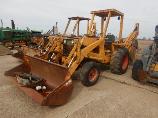 CASE 580B BACKHOE  24" REAR BUCKET, S# 3563